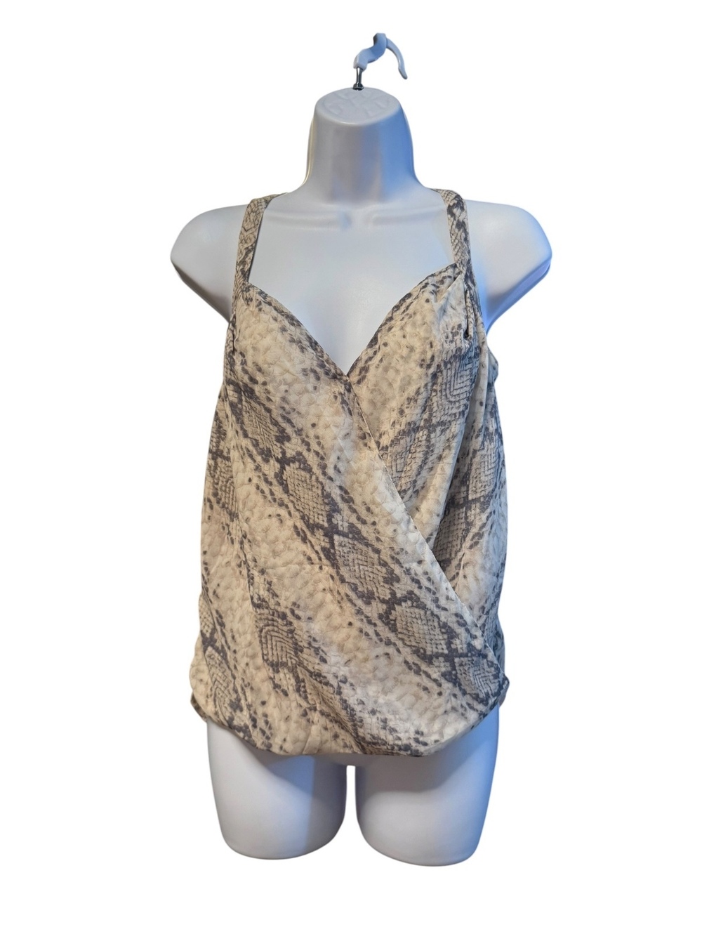 Japna Women's Snake Print Sleeveless Top